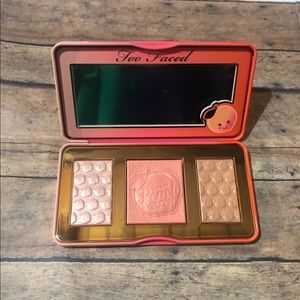 Too faced peach glow palette brand new authentic